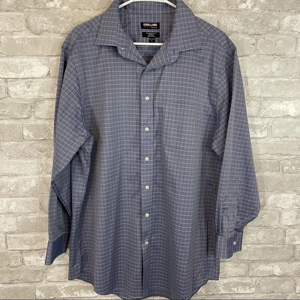 Kirkland Tailored Fit Button Down Shirt